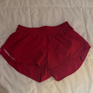 LULULEMON Red Shorts